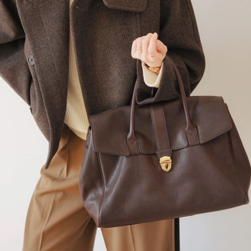 Leatherwork Bag - 2025 New Bags High Version Flat