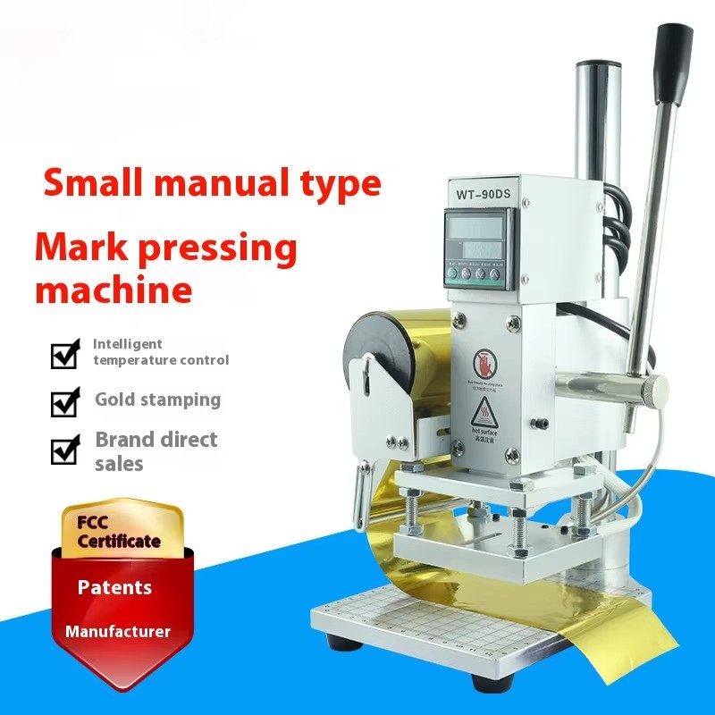 Leatherwork Embossing - Hot Foil Stamping Machine 300W Leather