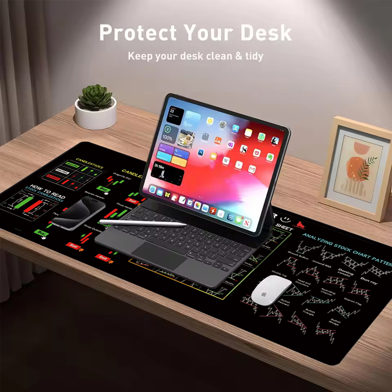 EXCO Stock Market Trader Leath - огляд і ціна Leatherwork Desk