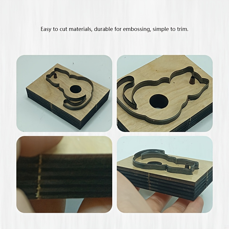Leather Cutting Stamp Tool Cat - огляд і ціна Leatherwork Embossing