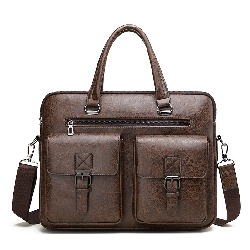 Luxury Brand Man Business Brie - огляд і ціна Leatherwork Bag
