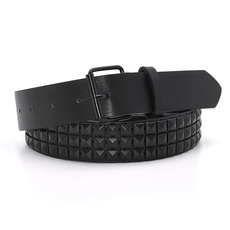 Pyramid Fashion Rivet Belt Men - огляд і ціна Belt Buckle Blank
