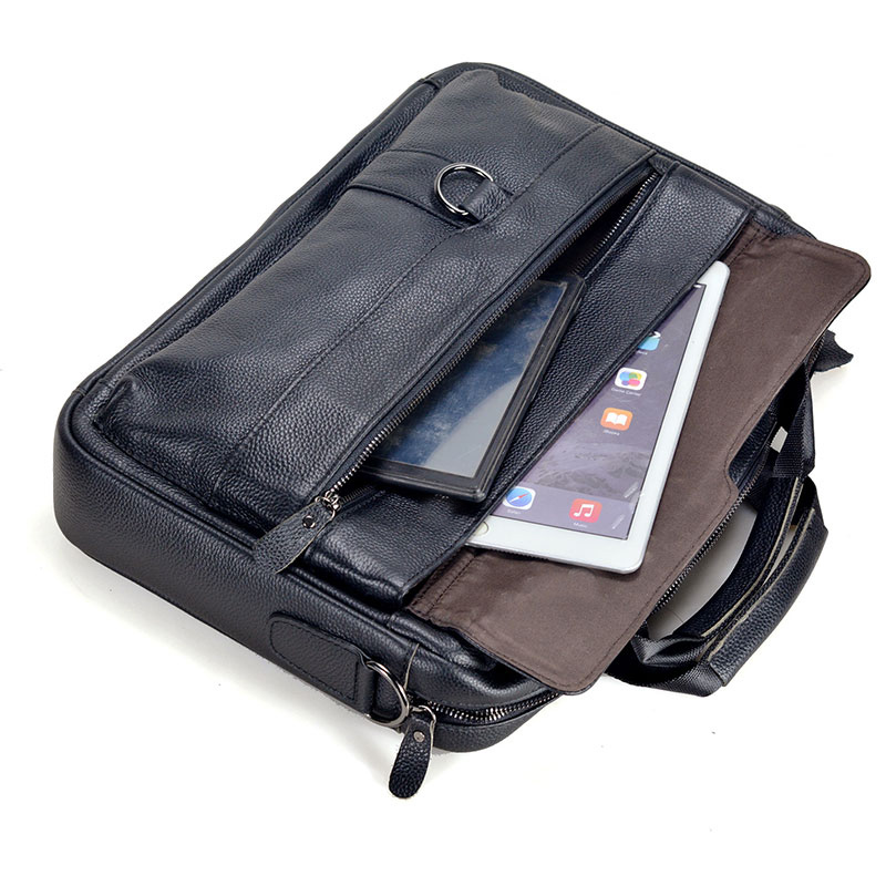 Large Men's Genuine Leather Ha - огляд і ціна Leatherwork Bag