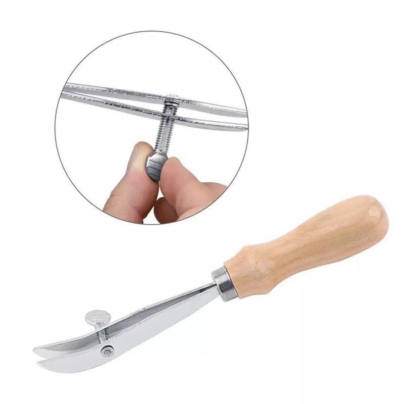 *Adjustable Leather Edge Groov - огляд і ціна Groover Stitching Tool