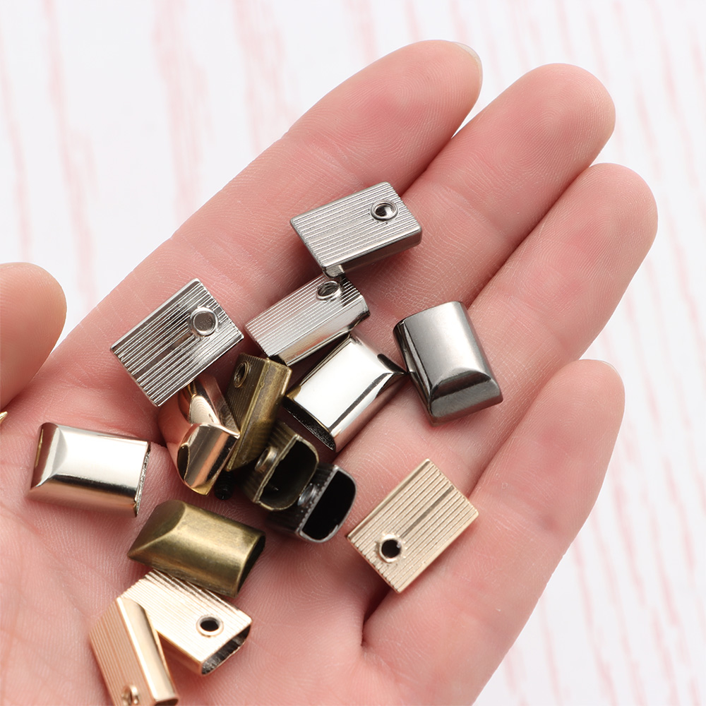 10pcs Metal Zipper Stopper Zip - огляд і ціна Leatherwork Hardware