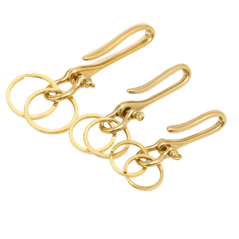 Brass Cloth Hook U-Shaped Key  - огляд і ціна Leatherwork Hardware
