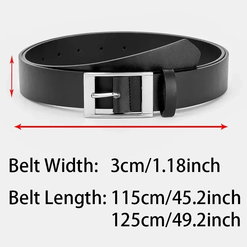 New Luxury Belt for Men PU Lea - огляд і ціна Belt Buckle Blank
