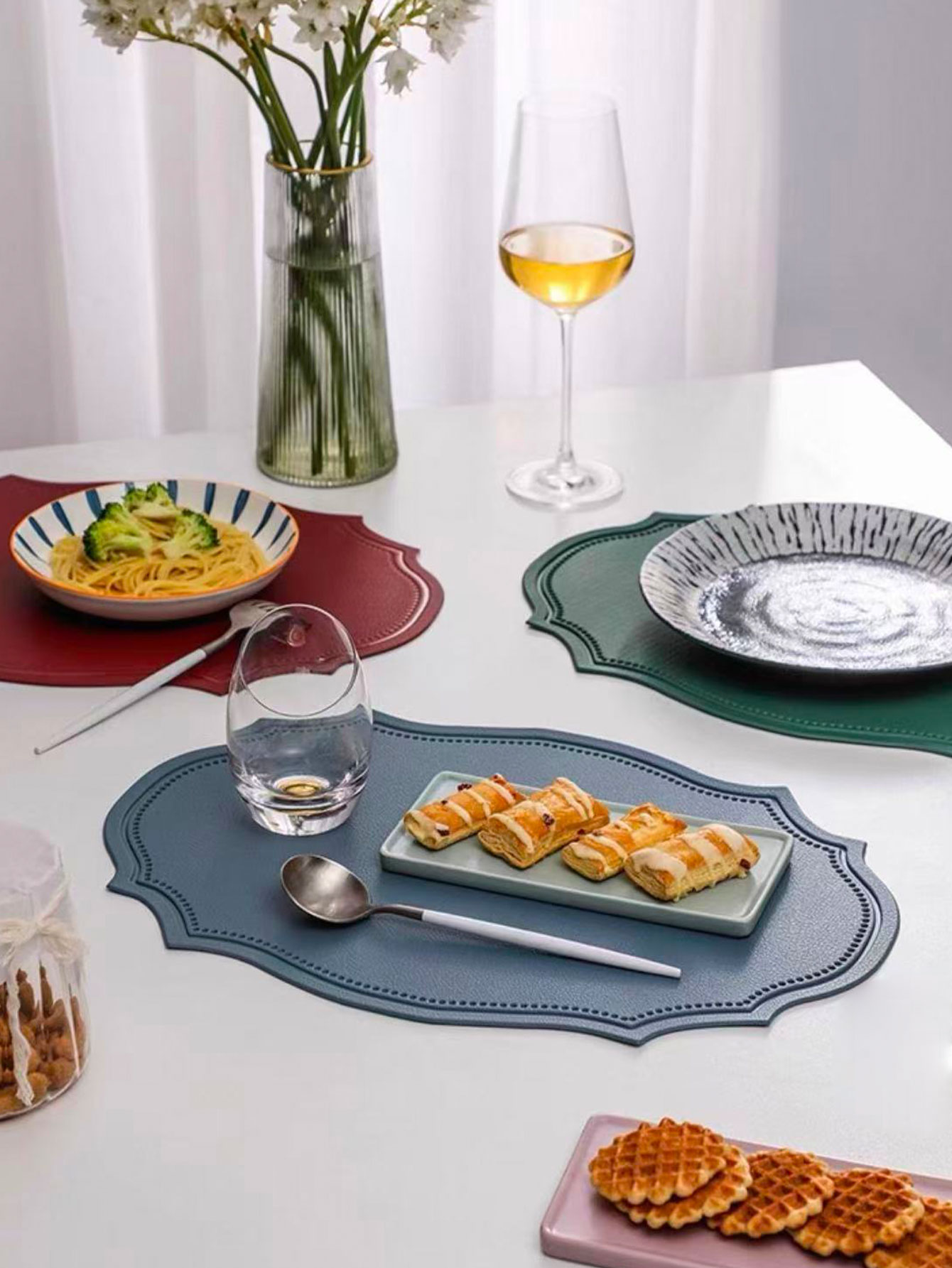 Leather Placemat Ins Style Din - огляд і ціна Leatherwork Desk