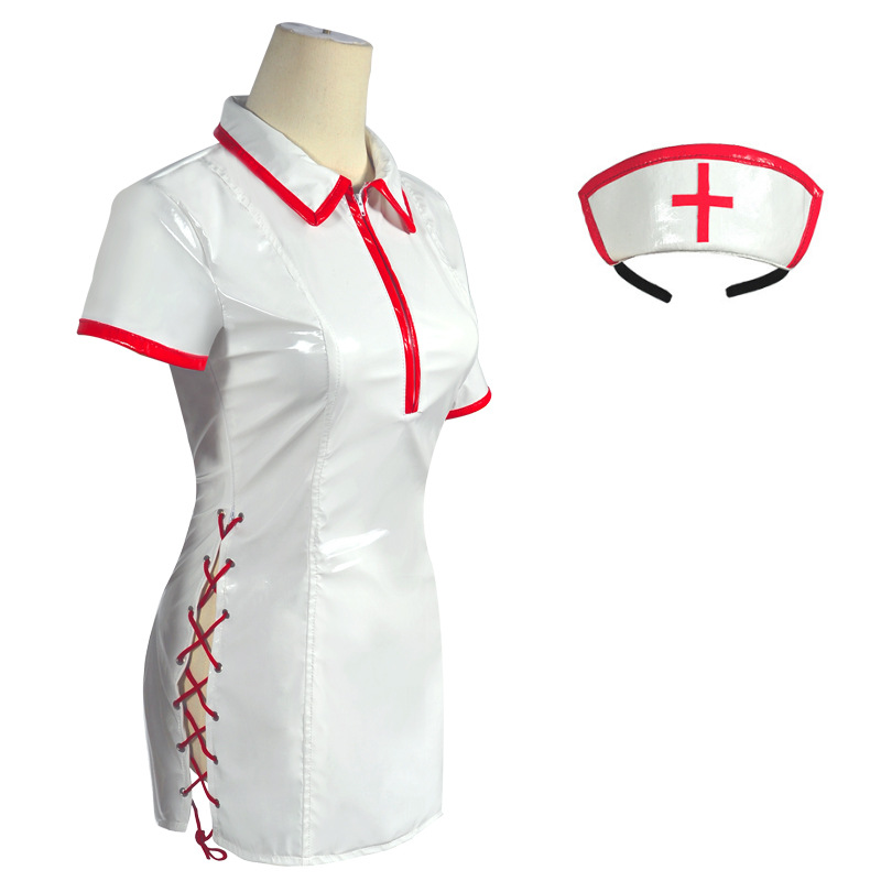 Anime Chainsaw Man Cosplay Cos - огляд і ціна Leather Work Dress