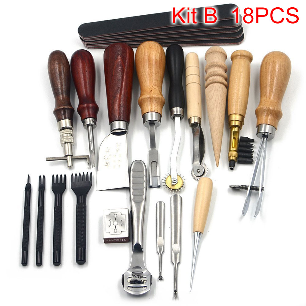 Sanbest Professional Leather C - огляд і ціна Groover Stitching Tool