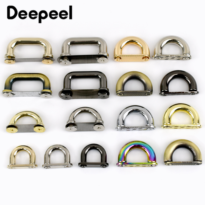Deepeel 5/10Pcs Metal Buckles  - огляд і ціна Leatherwork Hardware