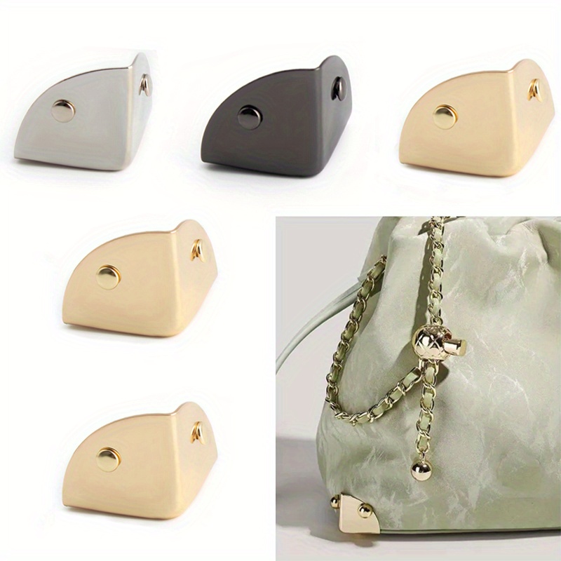 4PCS Metal Triangle Corner Pro - огляд і ціна Leatherwork Hardware