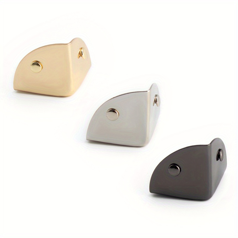 4PCS Metal Triangle Corner Pro - огляд і ціна Leatherwork Hardware